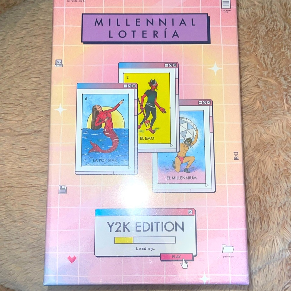 Millennial lotería: Y2K Edition